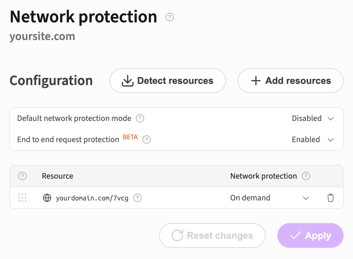 DataUnlocker Network Protection configuration for server-side Google Tag Manager
